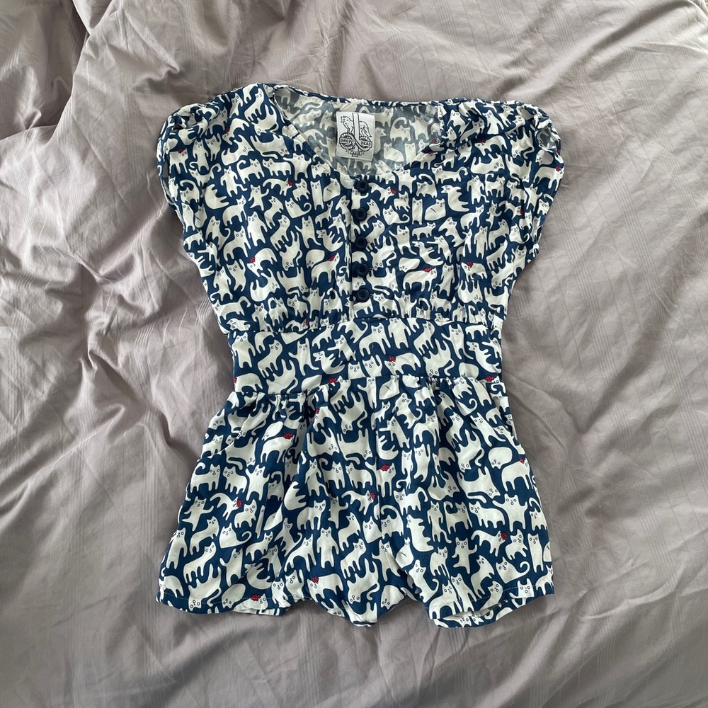Cats romper